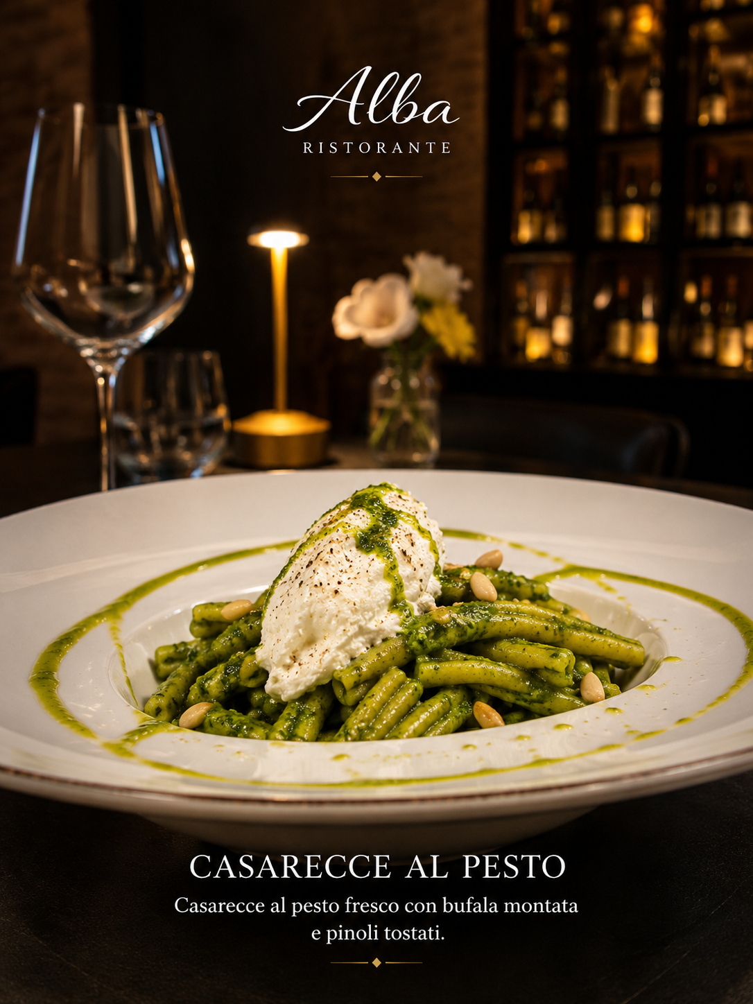 Casarecce al Pesto