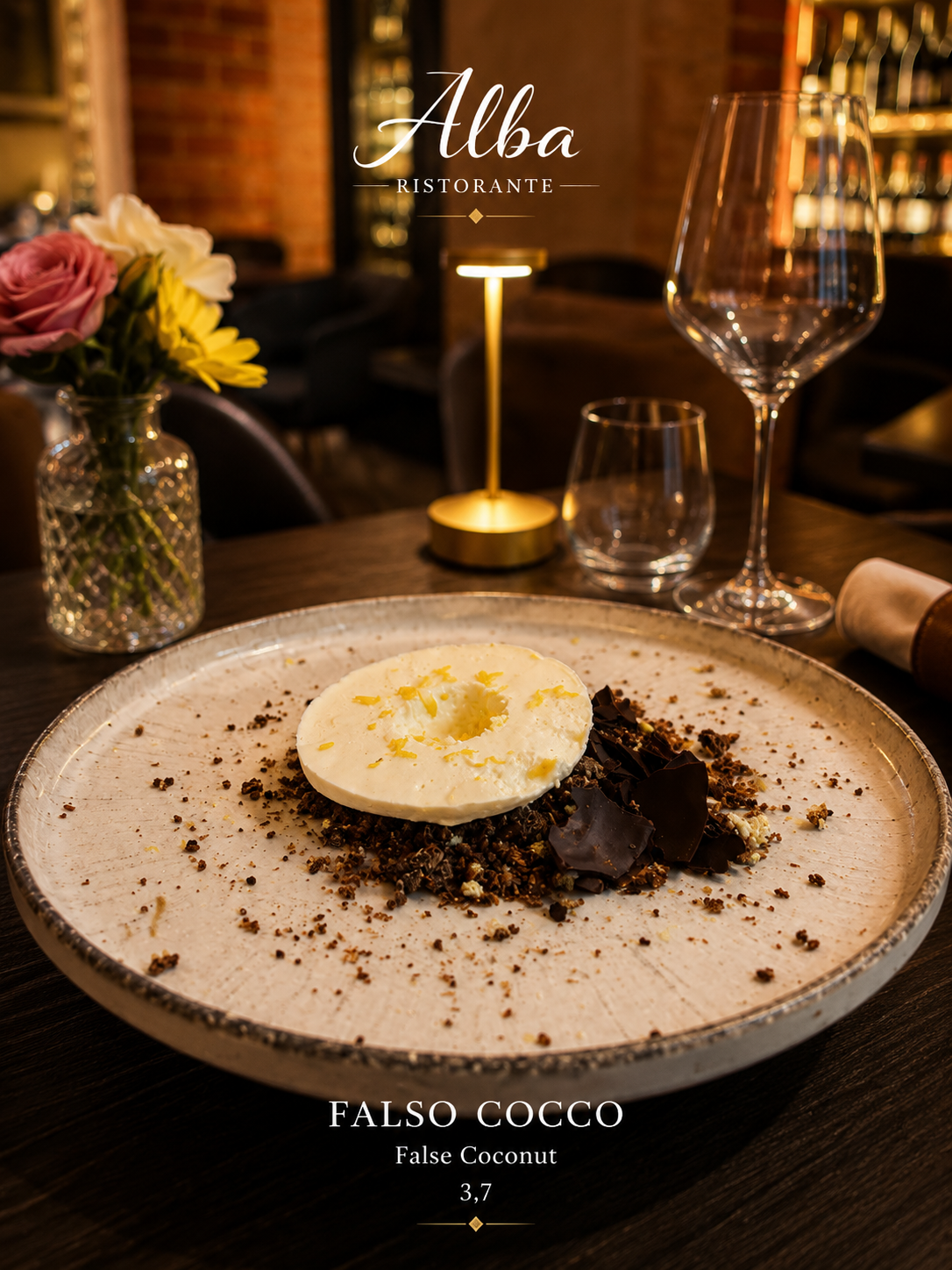 Dessert Falso Cocco