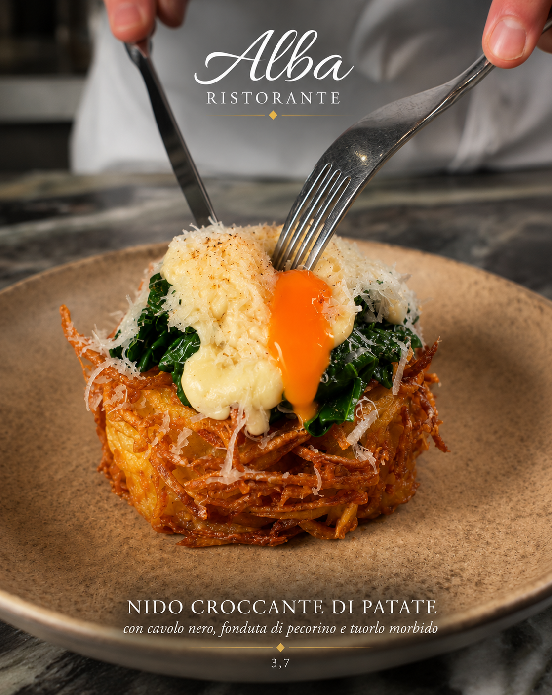 Nido Croccante di Patate