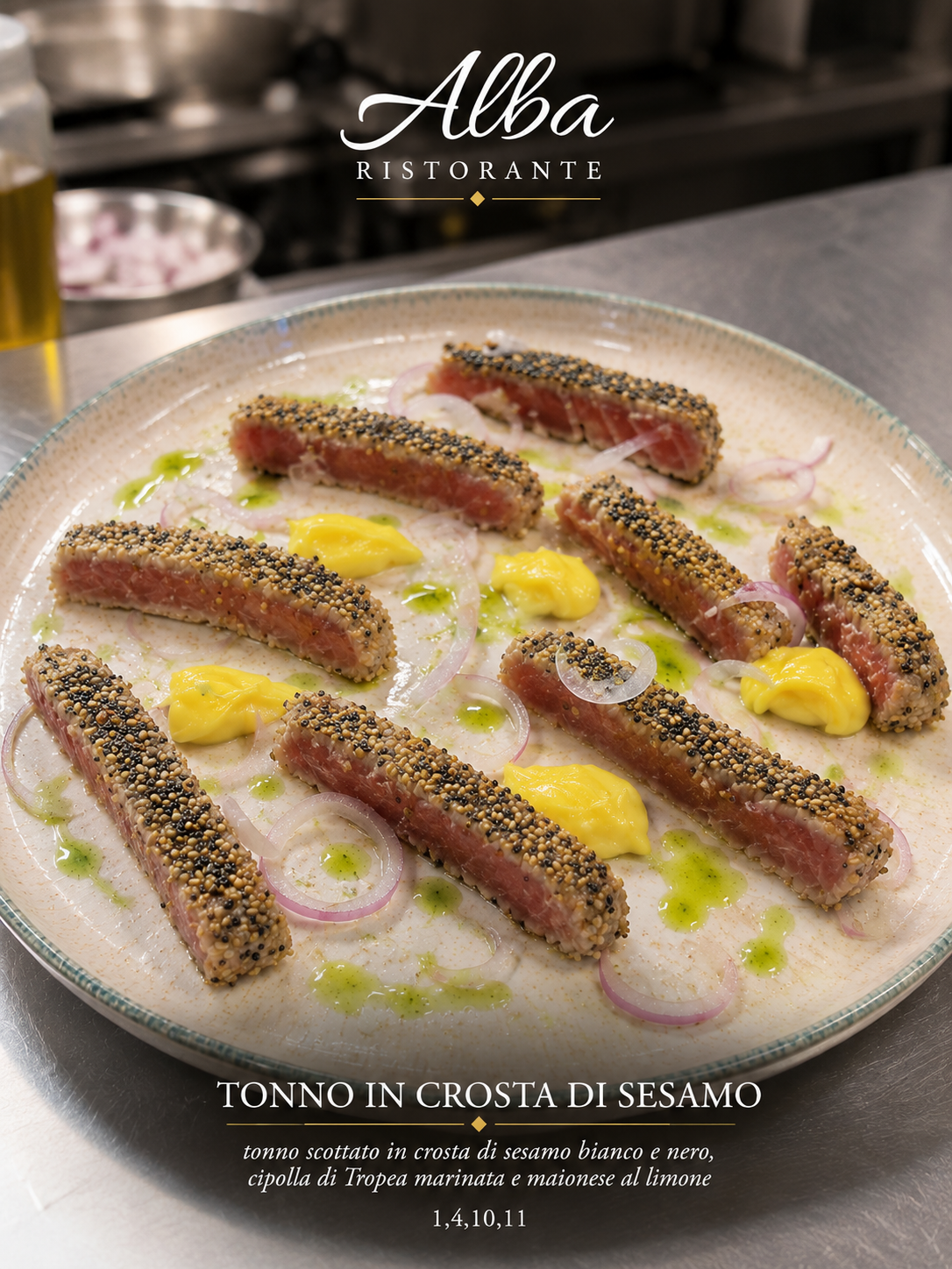 Tonno in Crosta di Sesamo